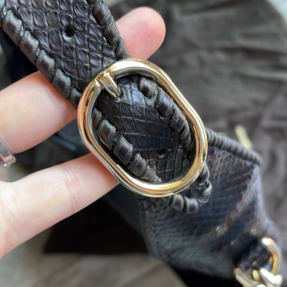 Gucci Large New Jackie Black Python - Picture 10 of 11